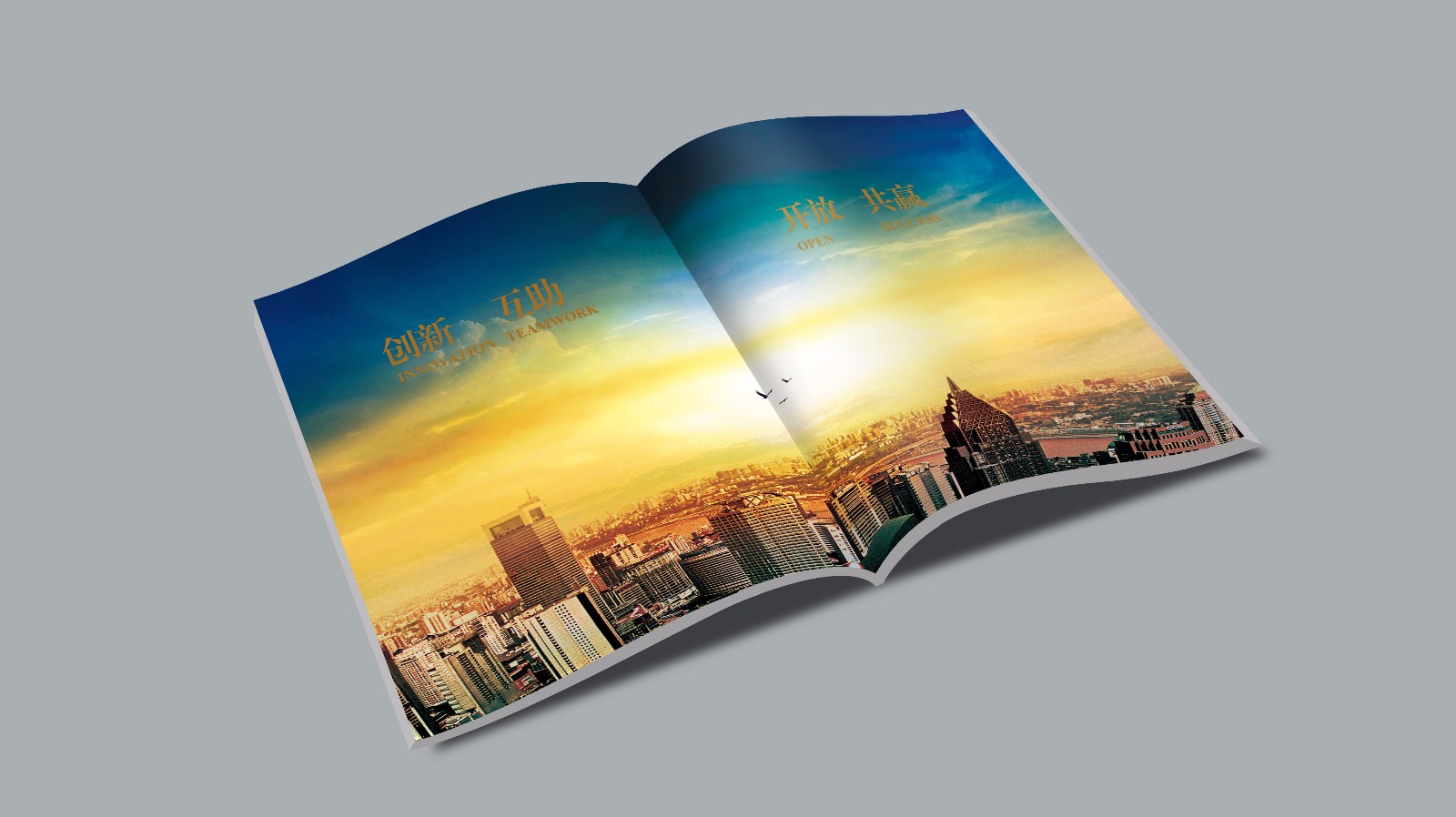 鑫塔投資宣傳畫冊設(shè)計(jì)制作